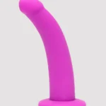 Lovehoney Curved Silicone Suction Cup Dildo 7 Inch