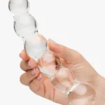 Lovehoney Beaded Sensual Glass Dildo 7 Inch
