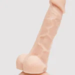 Lifelike Lover Luxe Realistic Silicone Dildo 6 Inch White