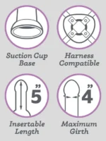 Lifelike Lover Luxe Realistic Silicone Dildo 6 Inch Skin - Image 6