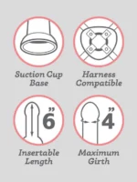 Lifelike Lover Basic Slimline Realistic Anal Dildo 6 Inch Light - Image 5