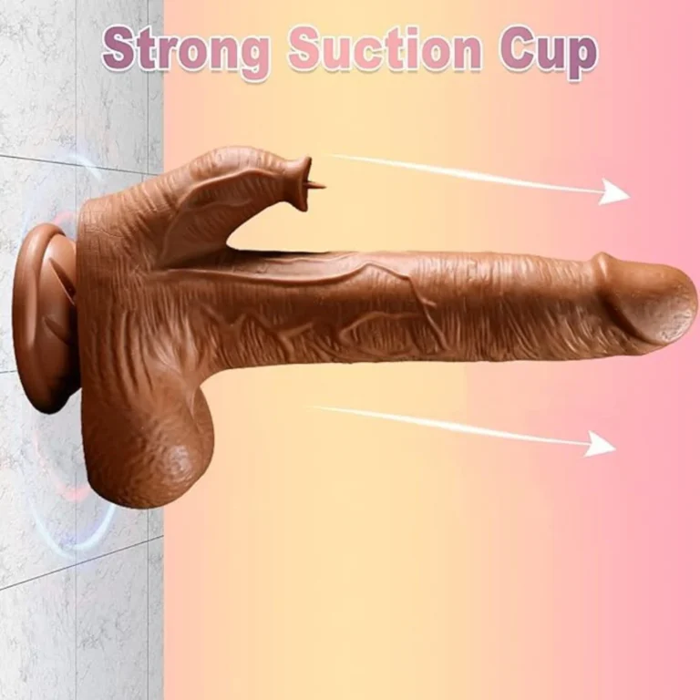 Thrusting Dildo with Clitoral Stimulation
