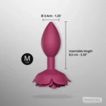 Love to Love Rose Butt Plug - Image 5